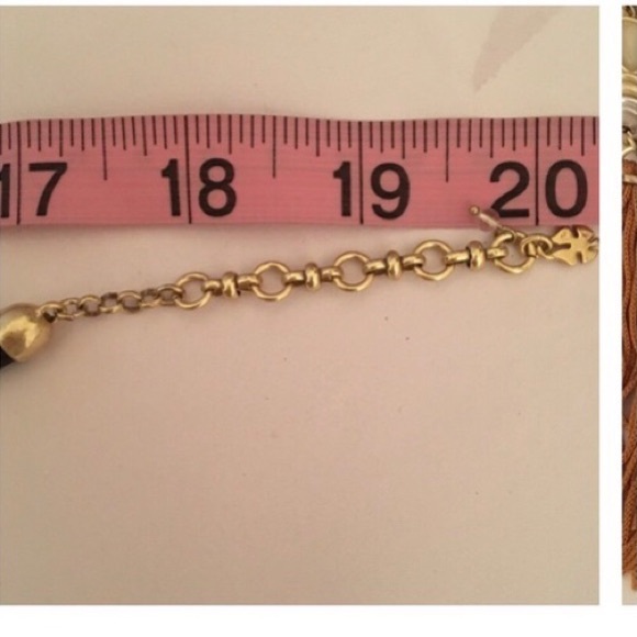 Lucky Brand Gold Mustard OCHRE Fringe Necklace - Picture 6 of 7